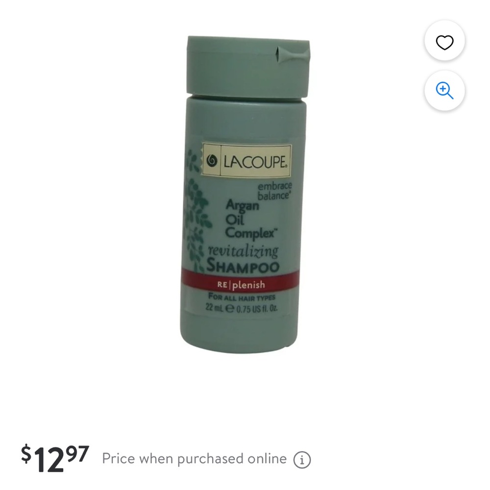 10 bottles Argan oil complex revitalizing Shampoo 10
bottles for 5 dollars comes